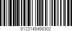 Código de barras (EAN, GTIN, SKU, ISBN): '8123148468302'