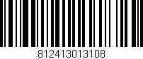 Código de barras (EAN, GTIN, SKU, ISBN): '812413013108'