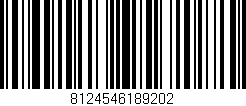 Código de barras (EAN, GTIN, SKU, ISBN): '8124546189202'