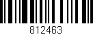 Código de barras (EAN, GTIN, SKU, ISBN): '812463'