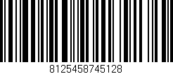 Código de barras (EAN, GTIN, SKU, ISBN): '8125458745128'