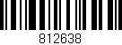 Código de barras (EAN, GTIN, SKU, ISBN): '812638'