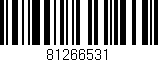 Código de barras (EAN, GTIN, SKU, ISBN): '81266531'