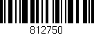 Código de barras (EAN, GTIN, SKU, ISBN): '812750'