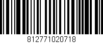 Código de barras (EAN, GTIN, SKU, ISBN): '812771020718'