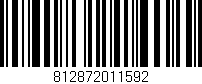 Código de barras (EAN, GTIN, SKU, ISBN): '812872011592'