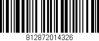 Código de barras (EAN, GTIN, SKU, ISBN): '812872014326'
