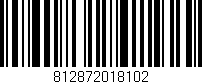 Código de barras (EAN, GTIN, SKU, ISBN): '812872018102'