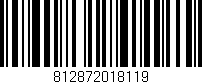 Código de barras (EAN, GTIN, SKU, ISBN): '812872018119'