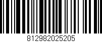 Código de barras (EAN, GTIN, SKU, ISBN): '812982025205'