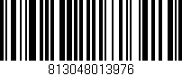Código de barras (EAN, GTIN, SKU, ISBN): '813048013976'