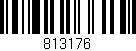 Código de barras (EAN, GTIN, SKU, ISBN): '813176'
