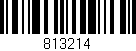 Código de barras (EAN, GTIN, SKU, ISBN): '813214'