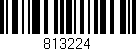 Código de barras (EAN, GTIN, SKU, ISBN): '813224'