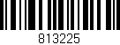 Código de barras (EAN, GTIN, SKU, ISBN): '813225'