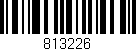 Código de barras (EAN, GTIN, SKU, ISBN): '813226'