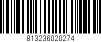 Código de barras (EAN, GTIN, SKU, ISBN): '813236020274'