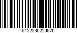 Código de barras (EAN, GTIN, SKU, ISBN): '8132360220870'