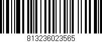 Código de barras (EAN, GTIN, SKU, ISBN): '813236023565'