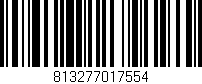 Código de barras (EAN, GTIN, SKU, ISBN): '813277017554'