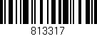 Código de barras (EAN, GTIN, SKU, ISBN): '813317'