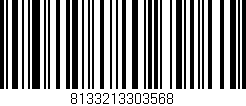 Código de barras (EAN, GTIN, SKU, ISBN): '8133213303568'
