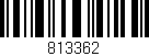 Código de barras (EAN, GTIN, SKU, ISBN): '813362'