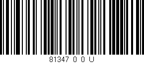 Código de barras (EAN, GTIN, SKU, ISBN): '81347_0_0_U'