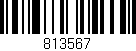 Código de barras (EAN, GTIN, SKU, ISBN): '813567'