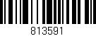 Código de barras (EAN, GTIN, SKU, ISBN): '813591'