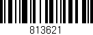 Código de barras (EAN, GTIN, SKU, ISBN): '813621'