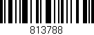 Código de barras (EAN, GTIN, SKU, ISBN): '813788'