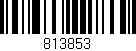 Código de barras (EAN, GTIN, SKU, ISBN): '813853'