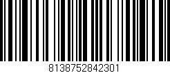 Código de barras (EAN, GTIN, SKU, ISBN): '8138752842301'