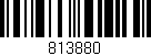 Código de barras (EAN, GTIN, SKU, ISBN): '813880'