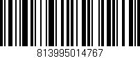 Código de barras (EAN, GTIN, SKU, ISBN): '813995014767'