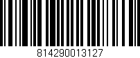Código de barras (EAN, GTIN, SKU, ISBN): '814290013127'