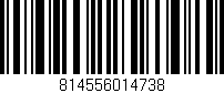 Código de barras (EAN, GTIN, SKU, ISBN): '814556014738'