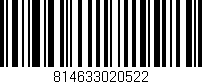 Código de barras (EAN, GTIN, SKU, ISBN): '814633020522'