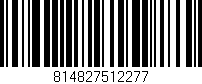 Código de barras (EAN, GTIN, SKU, ISBN): '814827512277'