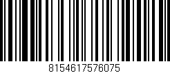 Código de barras (EAN, GTIN, SKU, ISBN): '8154617576075'