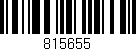 Código de barras (EAN, GTIN, SKU, ISBN): '815655'