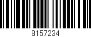 Código de barras (EAN, GTIN, SKU, ISBN): '8157234'