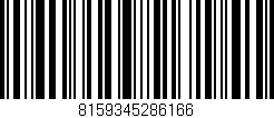 Código de barras (EAN, GTIN, SKU, ISBN): '8159345286166'
