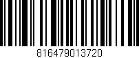 Código de barras (EAN, GTIN, SKU, ISBN): '816479013720'
