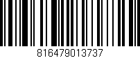 Código de barras (EAN, GTIN, SKU, ISBN): '816479013737'