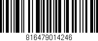 Código de barras (EAN, GTIN, SKU, ISBN): '816479014246'