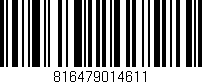 Código de barras (EAN, GTIN, SKU, ISBN): '816479014611'