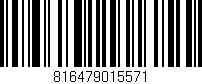 Código de barras (EAN, GTIN, SKU, ISBN): '816479015571'