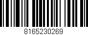 Código de barras (EAN, GTIN, SKU, ISBN): '8165230269'
